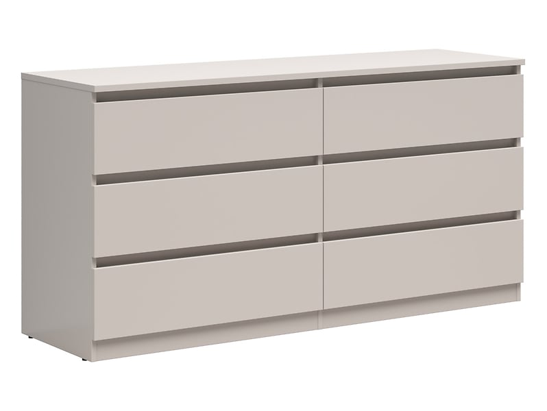 Komoda Tetrix 150 cm z 6 szufladami kaszmir 823880