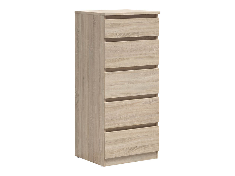 Komoda Tetrix 50 cm z 5 szufladami dąb sonoma 74053