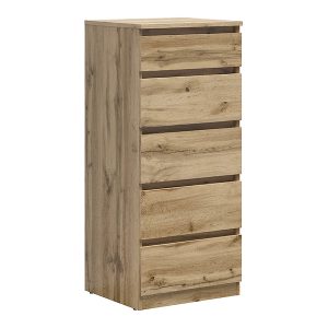 Komoda Tetrix 50 cm z 5 szufladami dąb wotan 74054 Komoda Tetrix 50 cm z 5 szufladami dąb wotan 74054