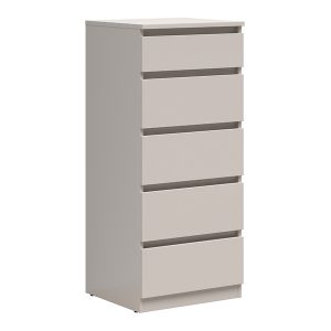 Komoda Tetrix 50 cm z 5 szufladami kaszmir 823879 Komoda Tetrix 50 cm z 5 szufladami kaszmir 823879