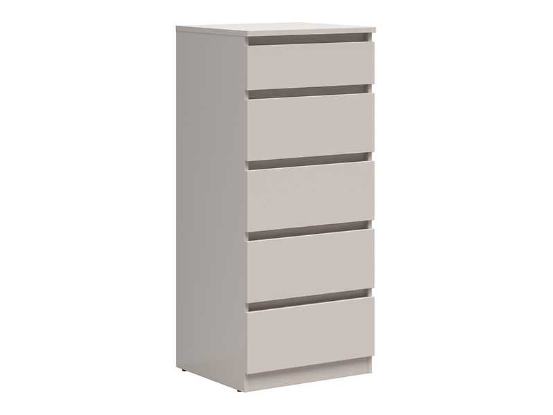 Komoda Tetrix 50 cm z 5 szufladami kaszmir 823879