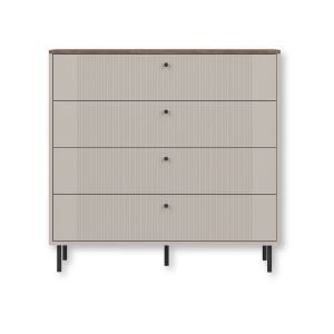 Komoda TIRAMISU 4 szuflady – Kaszmir/Dąb antyczny | 94×95,4×40 cm 1057422 Komoda TIRAMISU 4 szuflady – Kaszmir/Dąb antyczny | 94×95,4×40 cm 1057422