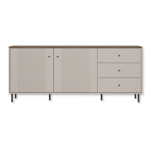 Komoda TIRAMISU KOM2D3S – Kaszmir/Dąb antyczny | 183,4×75,2×40 cm 1057420 Komoda TIRAMISU KOM2D3S – Kaszmir/Dąb antyczny | 183,4×75,2×40 cm 1057420