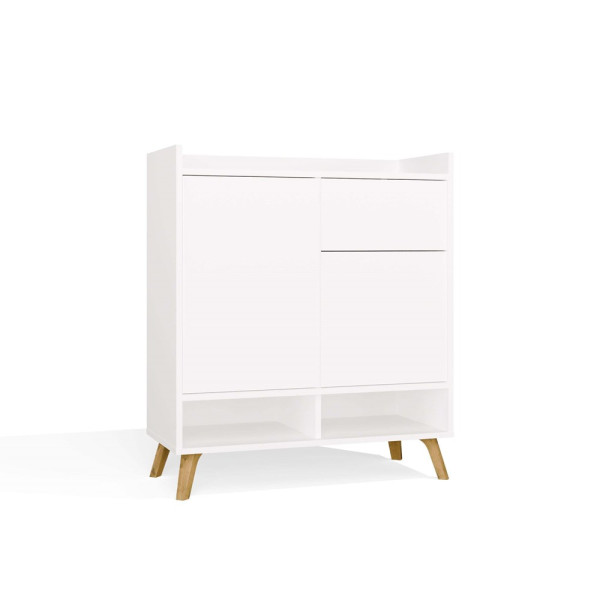 Komoda Topeshop Colin 80x92x35 cm biała 729507