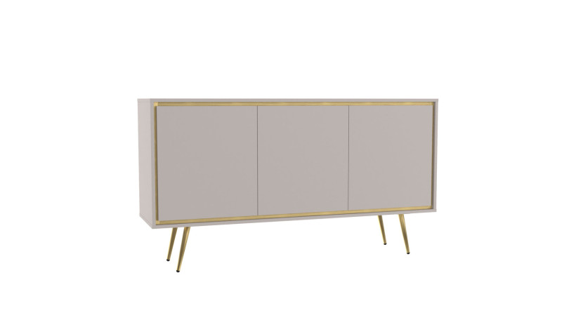 Komoda Tori 150cm z metalowymi nóżkami w kolorze Cashmere 653920