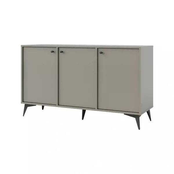 Komoda trzydrzwiowa do salonu Sakai 1 3F T813 Eukaliptus 716942