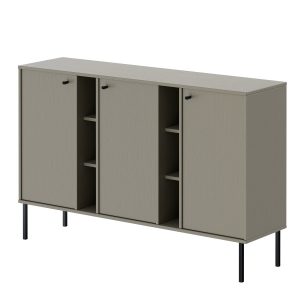 Komoda trzydrzwiowa FLOW 157 cm na nóżkach 1036194 Komoda trzydrzwiowa FLOW 157 cm na nóżkach 1036194