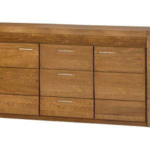 Komoda Velvet 47 z drzwiami i szufladami dąb rustical 139950 Komoda Velvet 47 z drzwiami i szufladami dąb rustical 139950