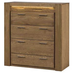 Komoda Velvet 75 z szufladami dąb rustical 139954 Komoda Velvet 75 z szufladami dąb rustical 139954