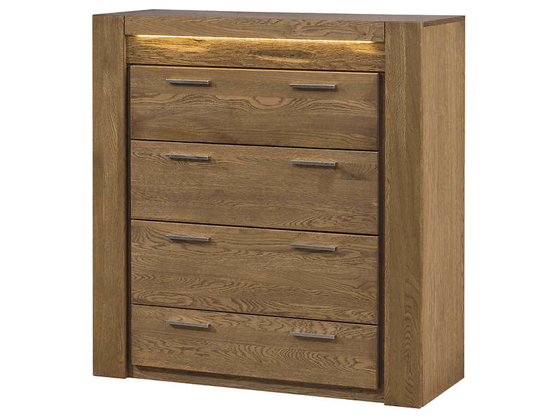 Komoda Velvet 75 z szufladami dąb rustical 139954
