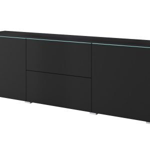 Komoda VEVE 180 cm , w czarnym kolorze 520250 Komoda VEVE 180 cm , w czarnym kolorze 520250