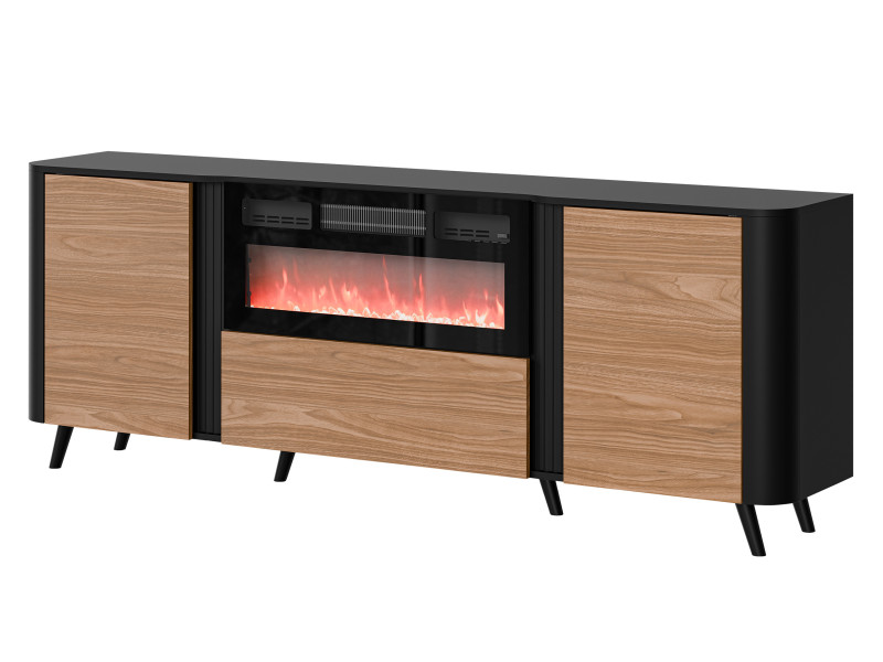 Komoda Volare 200 EF z kominkiem 338205