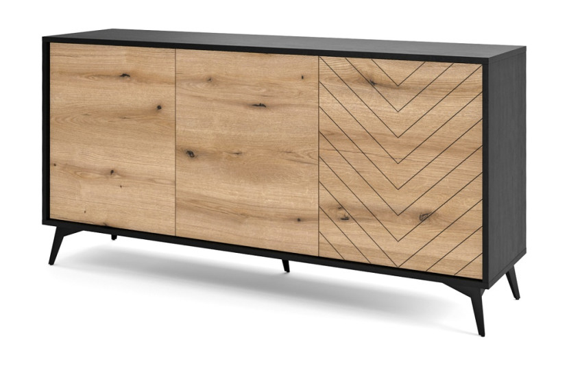 Komoda w jodełkę DIAMO do salonu K154 303184