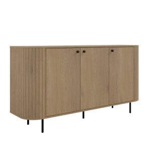 Komoda w stylu japandi w kolorze dębu cremona ZANTO 974096 Komoda w stylu japandi w kolorze dębu cremona ZANTO 974096