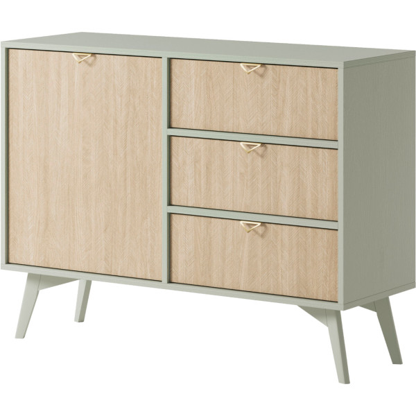 Komoda WILDE 03 eukaliptus / scandi 246689