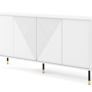 Komoda WOODY 180 cm 4D biały mat 241236 Komoda WOODY 180 cm 4D biały mat 241236