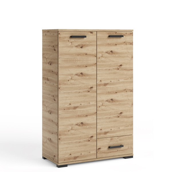 Komoda wysoka 80 cm do salonu FIORA dąb artisan 995260