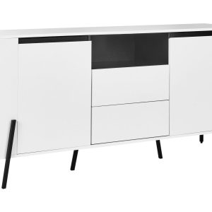 Komoda z 3 szufladami biała 748334 Komoda z 3 szufladami biała 748334