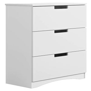 Komoda z 3 szufladami Classic biała 102344 Komoda z 3 szufladami Classic biała 102344