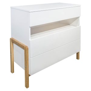 Komoda z 3 szufladami Victor biała 102421 Komoda z 3 szufladami Victor biała 102421