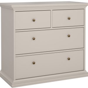 Komoda z 4 szufladami 96 cm PRADO kaszmir 1078967 Komoda z 4 szufladami 96 cm PRADO kaszmir 1078967