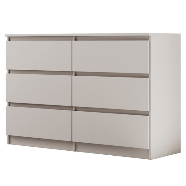 Komoda z 6 szufladami Kaszmir LEMON 120 CM 1031253