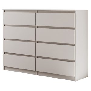 Komoda z 8 szufladami Kaszmir LEMON 140 cm 1031251