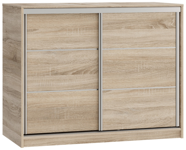 Komoda z drzwiami przesuwnymi 120 cm TOP dąb sonoma 701813