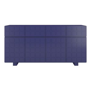 Komoda z frontami 3D Skandica CUBO LONG / granatowy / 169cm 224887 Komoda z frontami 3D Skandica CUBO LONG / granatowy / 169cm 224887