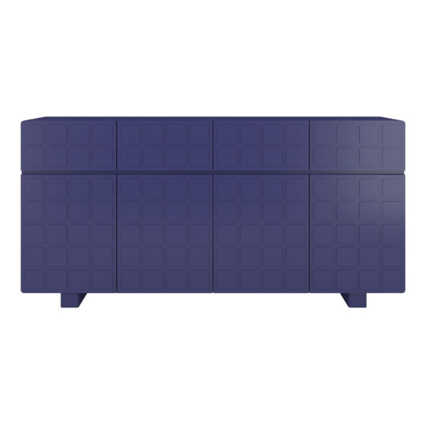 Komoda z frontami 3D Skandica CUBO LONG / granatowy / 169cm 224887