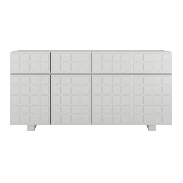 Komoda z frontami 3D Skandica CUBO LONG / szary / 169cm 224880