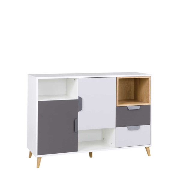 Komoda z szufladami 120 cm JORK 726343