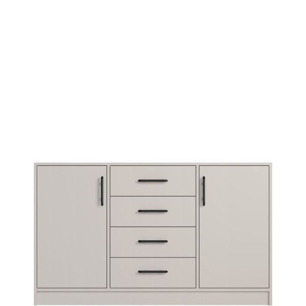 Komoda z szufladami 140 cm SEVAS kaszmir 743499