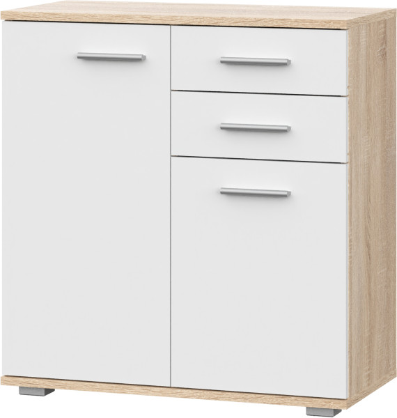 Komoda z szufladami 69 cm dwudrzwiowa FONDI 1083657