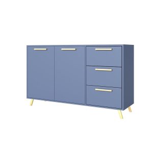 Komoda z szufladami BALL II / zgaszony błękit 326221 Komoda z szufladami BALL II / zgaszony błękit 326221