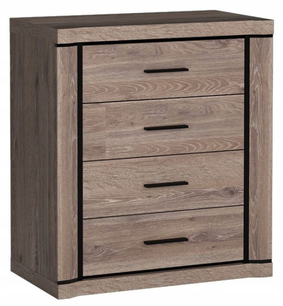Komoda z szufladami DALLAS D-4 dąb truflowy 136860