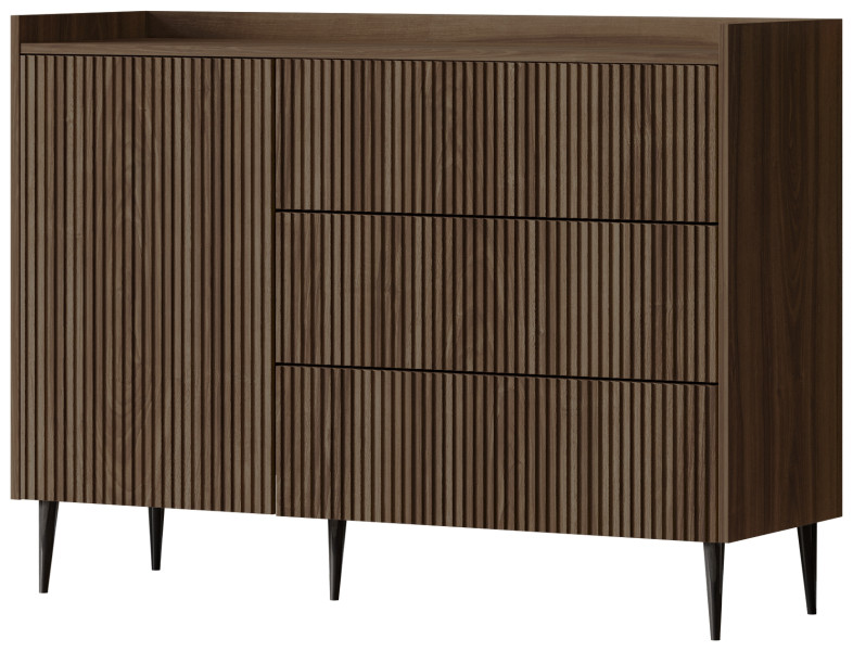 Komoda z szufladami do salonu 126 cm ASPERO 712333