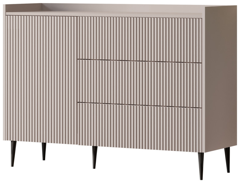 Komoda z szufladami do salonu 126 cm ASPERO 712330