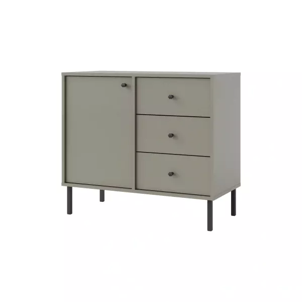 Komoda z szufladami do salonu Sakai 2 1F 3S T814 Eukaliptus 748702