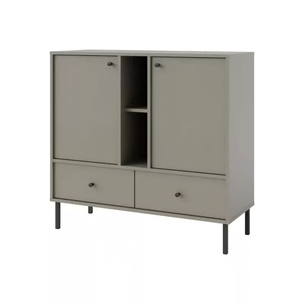 Komoda z szufladami do salonu Sakai 2 2F 2S T825 Eukaliptus 748703