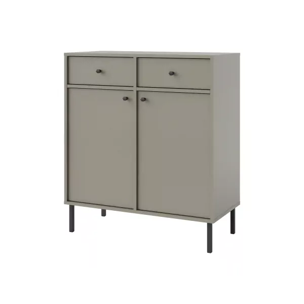 Komoda z szufladami do salonu Sakai 2 2F 2S T826 Eukaliptus 748696