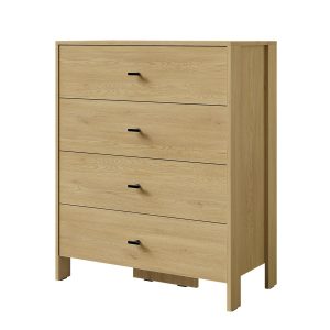 Komoda z szufladami Ethan 4S 80 Dąb Cremona 824869 Komoda z szufladami Ethan 4S 80 Dąb Cremona 824869