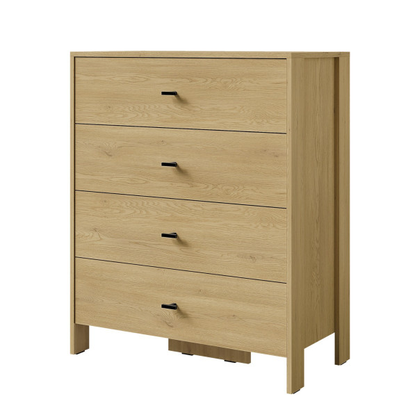 Komoda z szufladami Ethan 4S 80 Dąb Cremona 824869