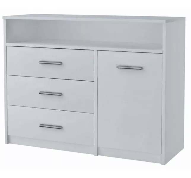 Komoda z szufladami i półkami - Jolo 692215