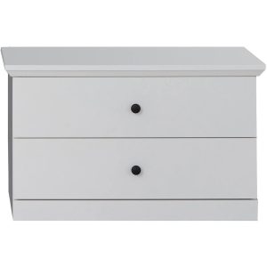 Komoda z Szufladami Niska do Przedpokoju DIVE 81 cm Biała 318995 Komoda z Szufladami Niska do Przedpokoju DIVE 81 cm Biała 318995