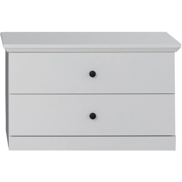 Komoda z Szufladami Niska do Przedpokoju DIVE 81 cm Biała 318995