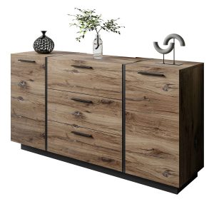 Komoda z szufladami ONYX LOFT z uchwytami 91322 Komoda z szufladami ONYX LOFT z uchwytami 91322