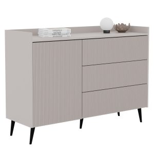 Komoda z szufladami SCALA 126 cm kaszmir 704752 Komoda z szufladami SCALA 126 cm kaszmir 704752