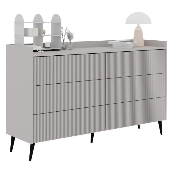 Komoda z szufladami SCALA 150 cm kaszmir 704733