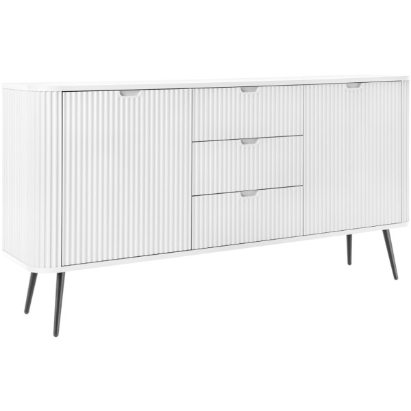 Komoda ZIVIO 02 biały / czarny 264362